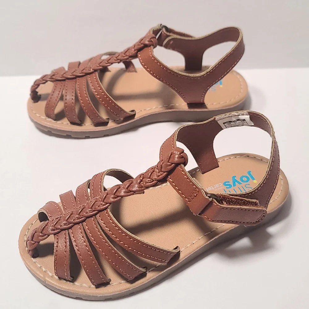 Brand New Boho Gladiator Toddler Girls Sandal, Size 10 - Picture 2 of 9